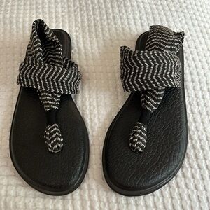 Sanuk Yoga Sling 2 Flip Flop Thong Sandals Size 8